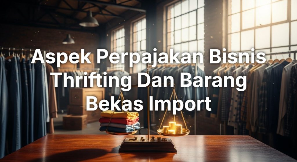 Aspek Perpajakan Bisnis Thrifting dan Barang Bekas Import