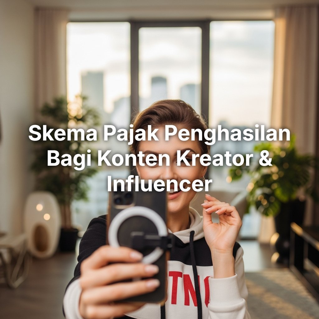 Skema Pajak Penghasilan bagi Konten Kreator & Influencer