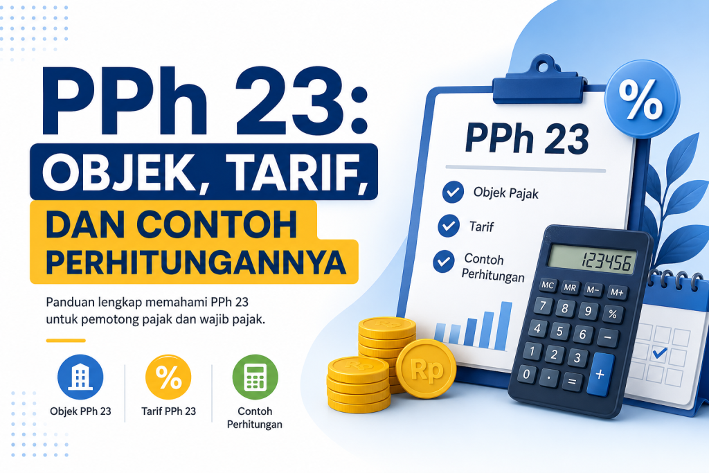 PPh 23: Objek, Tarif, dan Contoh Perhitungannya