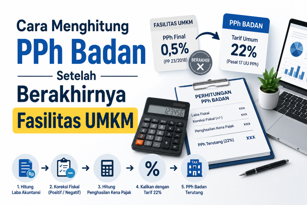 Cara Menghitung PPh Badan Setelah Berakhirnya Fasilitas UMKM