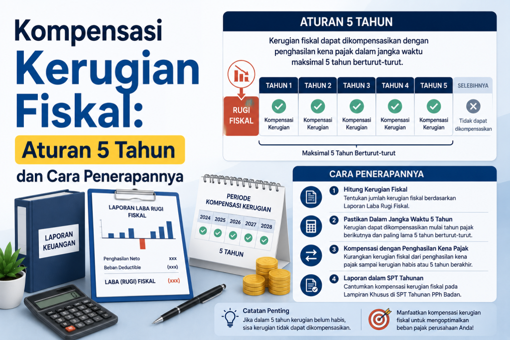 Kompensasi Kerugian Fiskal: Aturan 5 Tahun dan Cara Penerapannya