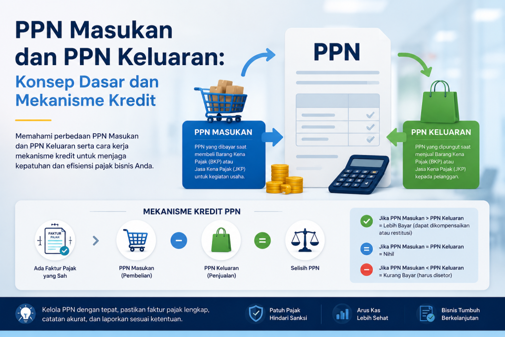 PPN Masukan dan PPN Keluaran: Konsep Dasar dan Mekanisme Kredit