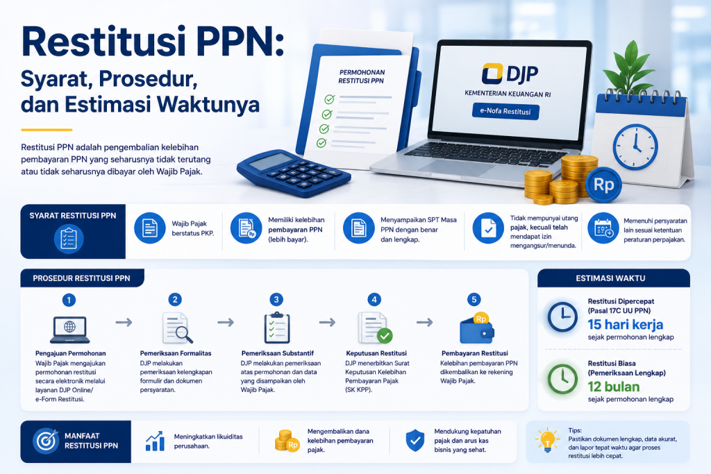 Restitusi PPN: Syarat, Prosedur, dan Estimasi Waktunya