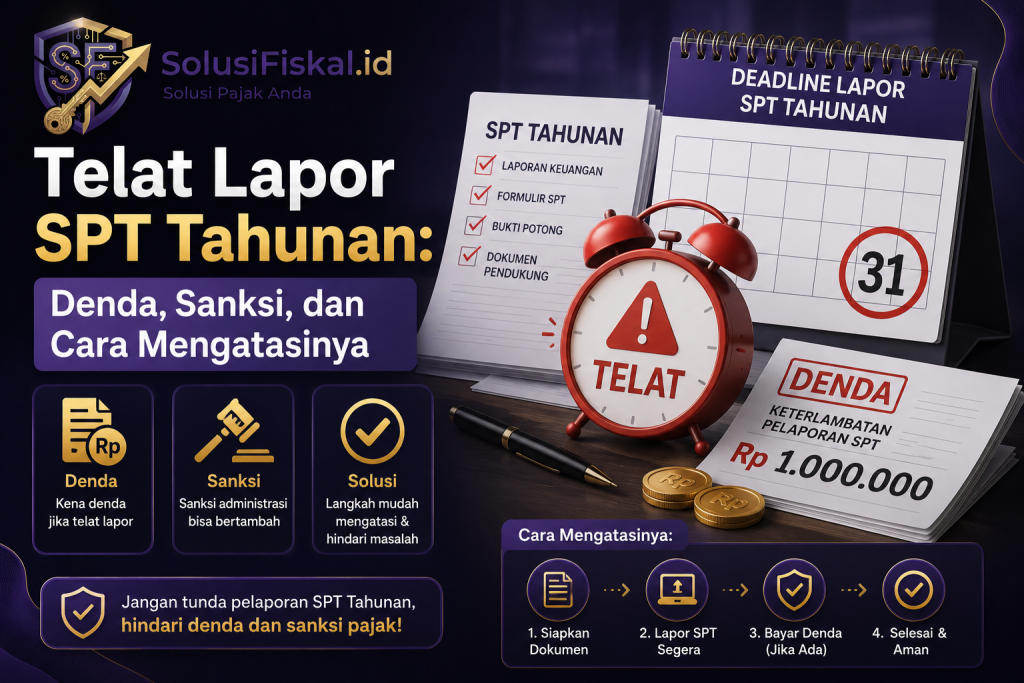 Telat Lapor SPT Tahunan: Denda, Sanksi, dan Cara Mengatasinya